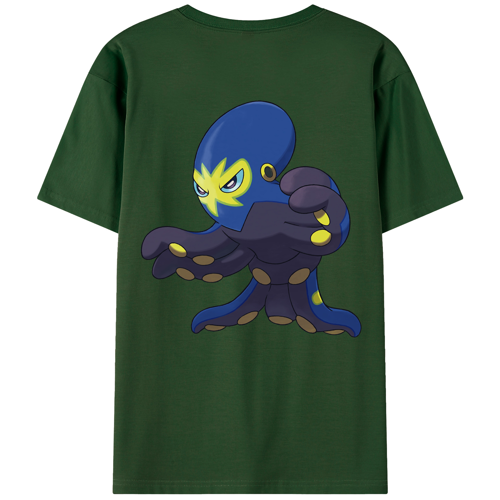 （画像用） ポケットモンスター Pokémon 綿100％半袖Tシャツ（背面プリント）